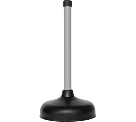 Вантуз для удаления засоров Домочист классический 30 см с пластиковой рукояткой 51271-4