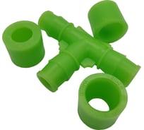 Тройник BYR PEX Оптима 20/2.0x20/2.0x20/2.0 + гильзы 20/2.0 5651-0