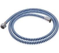 Душевой шланг Zein Z04PB, 150 см, с пластиковой конусообразной гайкой, ПВХ, синий 5482392