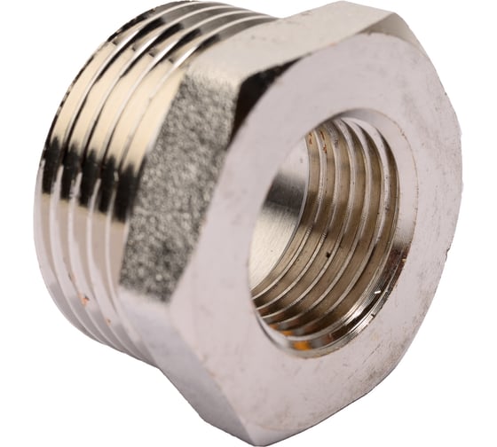 Футорка DOUBLE-LIN резьбовая латунная Н/В 1" х 1/2" LL6033 (1"x1/2") LL6033 (1"x1/2")