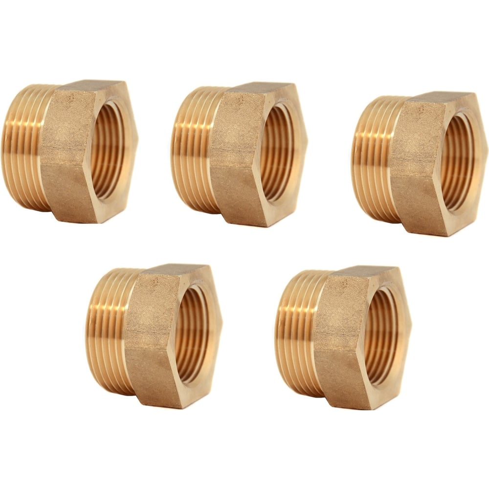 Муфта переходная HG 1/2" НР х 3/8" ВР (5 шт) 1646426 - выгодная цена ...