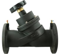 Балансировочный клапан DN.ru чугунный КБЛФ Ду200 Ру16 с ниппелями D080-00392