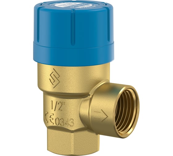 Предохранительный клапан Flamco Prescor B, 1/2x1/2-6bar ст.арт. FL 27100