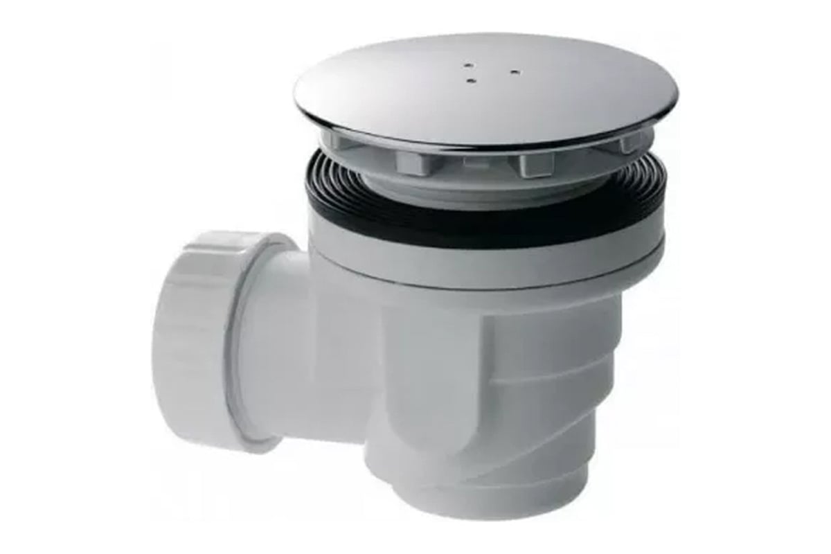 Сифон для низких душевых поддонов Jacob Delafon E78161-CP 00000011672 ...