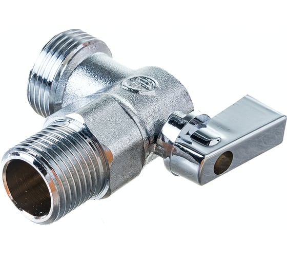 Шаровой кран для стиральной машины DOUBLE-LIN угловой Ду=1/2x3/4 LL3028 (1/2x3/4) LL3028 (1/2x3/4) LL3028 (1/2х3/4)