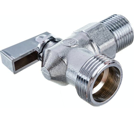 Шаровой кран для стиральной машины DOUBLE-LIN угловой Ду=1/2x3/4 LL3028 (1/2x3/4) LL3028 (1/2x3/4) LL3028 (1/2х3/4)