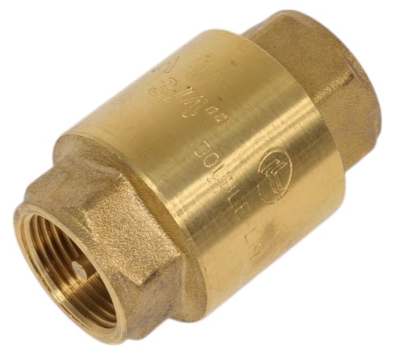 Обратный клапан DOUBLE-LIN латунный золотник В/В Ø3/4" LL5022 (3/4")