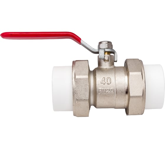 Шаровый кран DOUBLE-LIN 2 сварные головки, латунный резьбовой - 40x40 LL1136 (40x40) LL1136 (40x40) LL1136 (40х40)