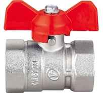 Шаровой кран DOUBLE-LIN Light неполнопроходной Вр-Вр бабочка - 1" LL1163 (1")