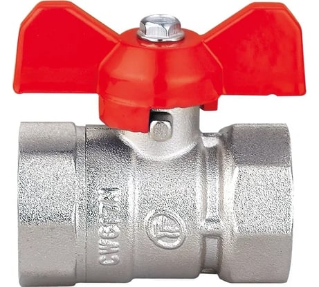 Шаровой кран DOUBLE-LIN Light неполнопроходной Вр-Вр бабочка - 1" LL1163 (1")