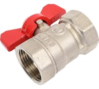 Шаровой кран DOUBLE-LIN Light неполнопроходной Вр-Вр бабочка - 3/4" LL1163 (3/4")