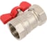 Шаровой кран DOUBLE-LIN Light неполнопроходной Вр-Вр бабочка - 3/4" LL1163 (3/4") 1