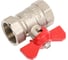 Шаровой кран DOUBLE-LIN Light неполнопроходной Вр-Вр бабочка - 3/4" LL1163 (3/4") 2