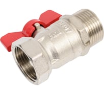 Шаровой кран DOUBLE-LIN Light неполнопроходной Вр-Нр бабочка - 1 LL1164 (1")