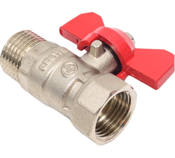 Шаровой кран DOUBLE-LIN Light неполнопроходной Вр-Нр бабочка - 1/2" LL1164 (1/2") 1