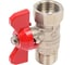 Шаровой кран DOUBLE-LIN Light неполнопроходной Вр-Нр бабочка - 1/2" LL1164 (1/2") 4