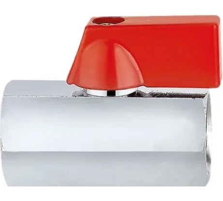 Шаровой Кран DOUBLE-LIN латунный резьбовой, мини ВР/ВР 1/2" LL1027А (1/2")