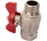 Шаровой Кран DOUBLE-LIN латунный резьбовой, бабочка НР/ВР 1/2" LL1041 (1/2") 4