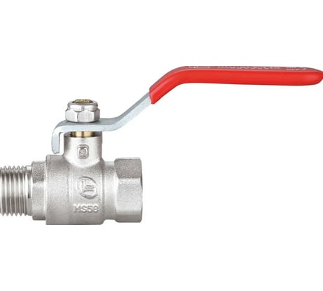 Шаровой Кран DOUBLE-LIN латунный резьбовой, ручка НР/ВР 1.1/4" LL1003 (1"1/4)