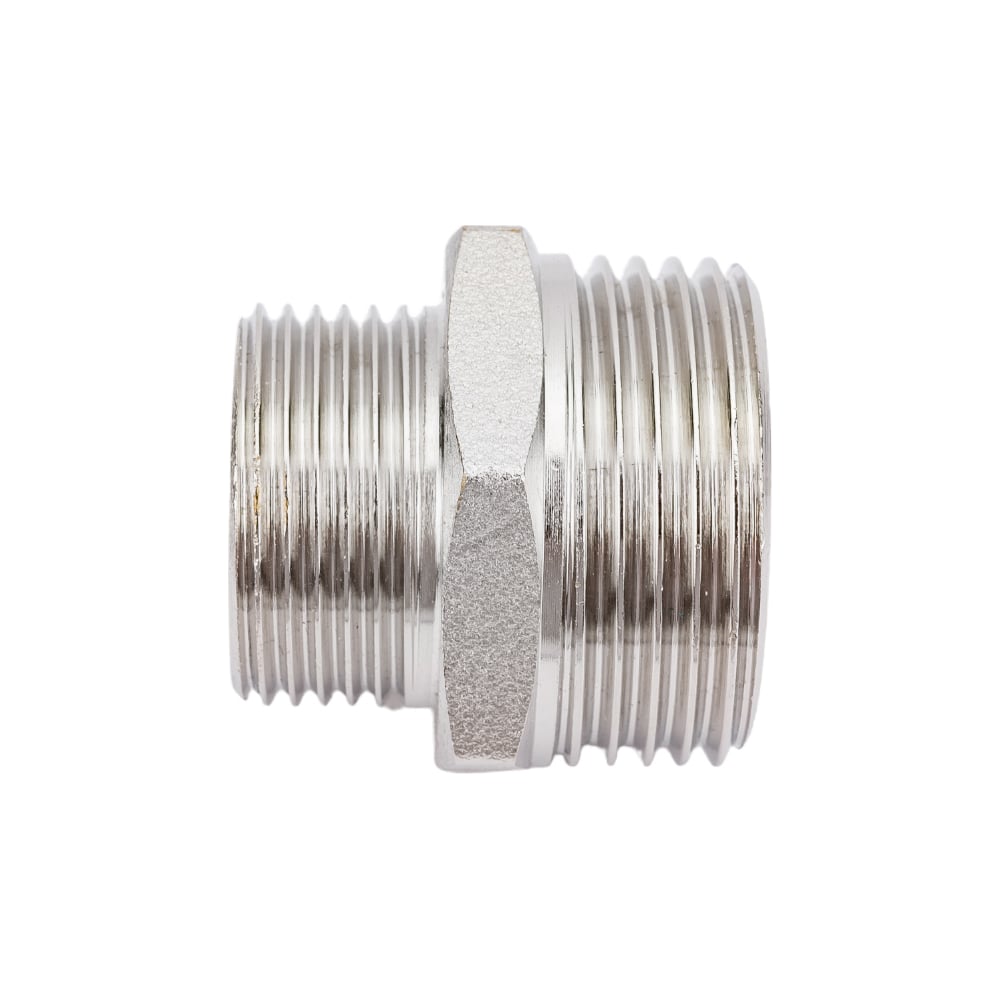 Переходной ниппель DOUBLE-LIN резьбовой латунный Н/Н 1\" х 3/4\" LL6050 ...