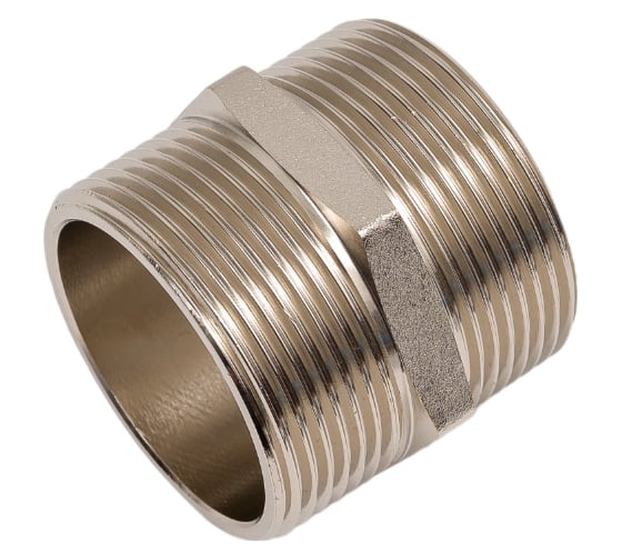Переходной ниппель DOUBLE-LIN резьбовой латунный Н/Н 1.1/2" х 1" LL6050 (1 1/2"х1")