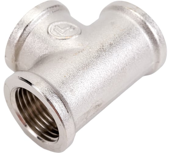 Тройник DOUBLE-LIN резьбовой латунный В/В/В 1/2" LL6016 (1/2")