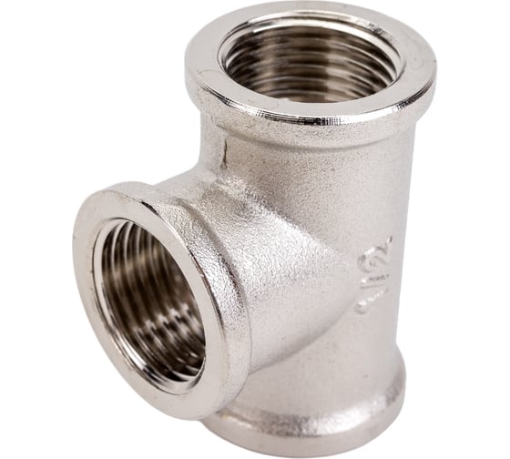 Тройник DOUBLE-LIN резьбовой латунный В/В/В 1/2" LL6016 (1/2")