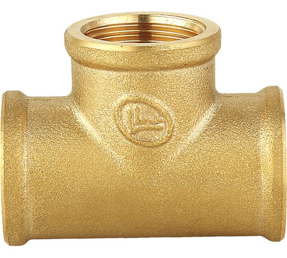 Тройник DOUBLE-LIN резьбовой латунный В/В/В 3/4" LL6016 (3/4")