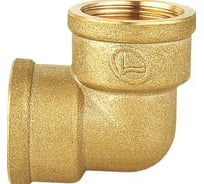 Угол DOUBLE-LIN резьбовой латунный В/В 1/2" LL6017 (1/2")