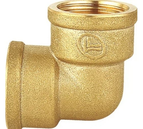 Угол DOUBLE-LIN резьбовой латунный В/В 1/2" LL6017 (1/2") 1