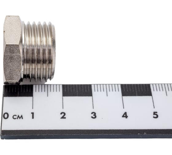 Футорка DOUBLE-LIN резьбовая латунная Н/В 1/2" х 1/4" LL6033 (1/2x1/4)