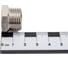 Футорка резьбовая латунная никелированная DOUBLE-LIN Н/В 1/2" x 1/4" LL6033 (1/2"x1/4") 5