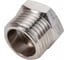 Футорка резьбовая латунная никелированная DOUBLE-LIN Н/В 1/2" x 1/4" LL6033 (1/2"x1/4") 3