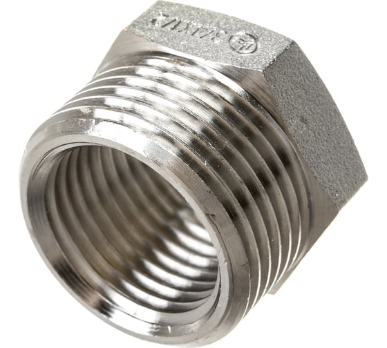 Футорка DOUBLE-LIN резьбовая латунная Н/В 3/4" х 1/2" LL6033 (3/4"x1/2")