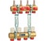 Сборный коллекторный узел Giacomini R553F, 9, 1"x3/4"/E, латунь R553FY049 1