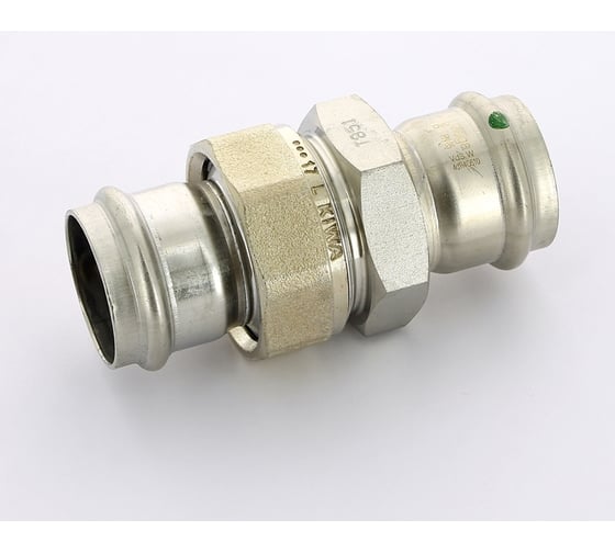 Муфта с разъемным соединением VIEGA otop Sanpress inox, с SC-Contur, 35 мм 437428