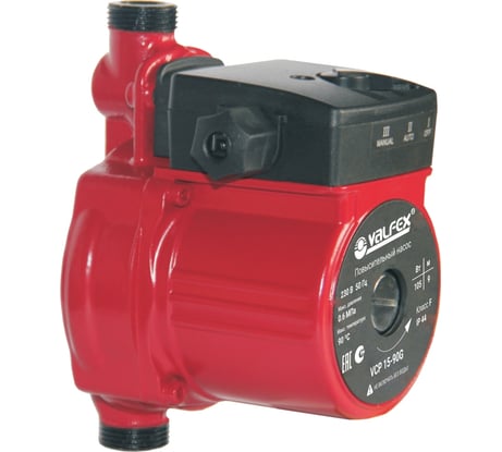 Компактный повысительный насос Valfex VPA 15-90 с гайками RS12/9G