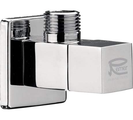 Угловой кран REMER с керамической головкой, 1/2-10ц 128S1210