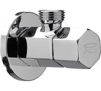 Угловой кран REMER с керамической головкой, 1/2-10ц 128E1210