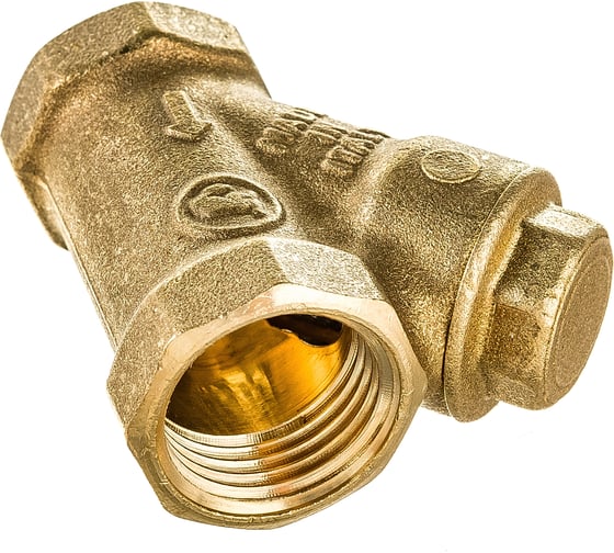 Сетчатый фильтр Giacomini R74A, 1/2, В, PN, бар-16, латунь R74AY103