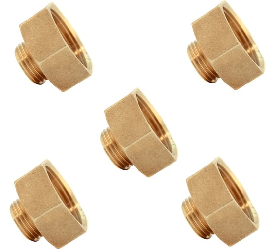 Переходная муфта HG 3/4" ВР х 1/2" НР (5 шт) 1646921