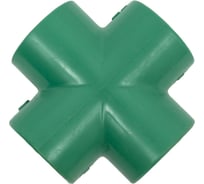 Крестовина Banninger полипропиленовая, зеленая, 32 мм 7551080011