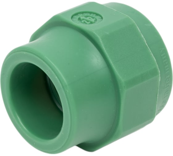 Комбинированная муфта Banninger полипропиленовая, зеленая, 25x3/4 ВР 7R11074511