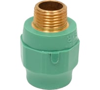 Комбинированная муфта Banninger полипропиленовая, зеленая, 20x1/2 НР 7R11067311