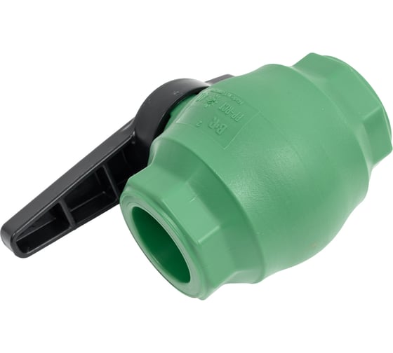 Шаровой кран Banninger полипропиленовый, зеленый, 40 мм 7911090011 1