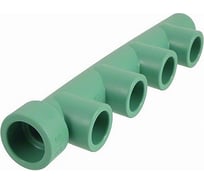 Коллектор Banninger полипропиленовый, зеленый, 25x16 - 4 отвода 5584070511