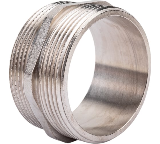 Ниппель STI  Ду50 (2") никелированный D270-04975