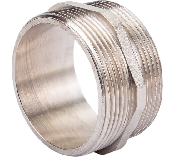 Ниппель STI  Ду50 (2") никелированный D270-04975