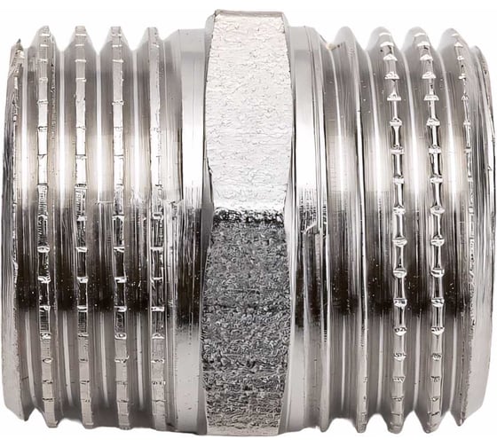 Ниппель STI  Ду15 (1/2") никелированный D270-04971