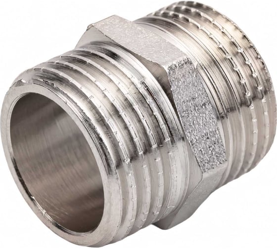 Ниппель STI  Ду15 (1/2") никелированный D270-04971